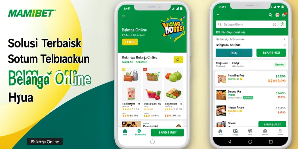 Antarmuka MAMIBET yang ramah pengguna untuk belanja online.