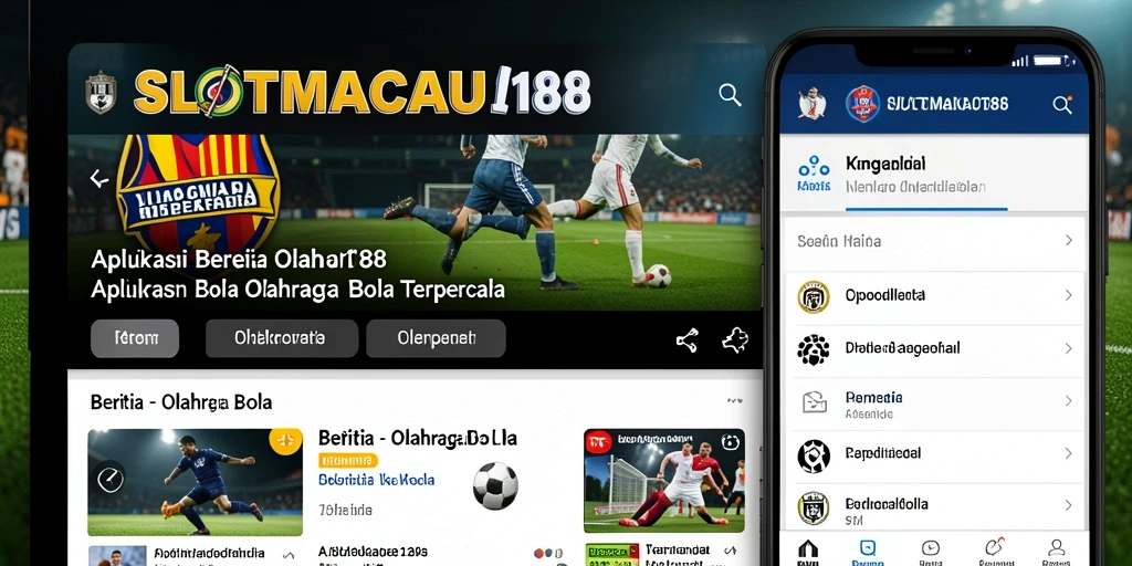 Tampilan antarmuka SLOTMACAU188 untuk berita olahraga bola yang menarik.